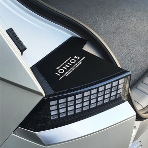 트렁크 사이드 플레이트 아이오닉5 블랙알루미늄