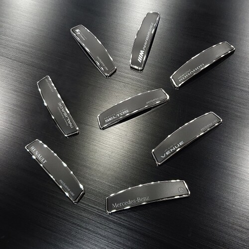 닥쏘오토,블랙 쉴드 엠블럼 도어가드 EV6 GT라인(A타입)