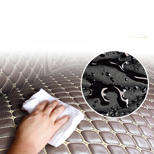 닥쏘오토,컨셉토 가죽 퀼팅 QM6 전용 등커버 트렁크매트 세트