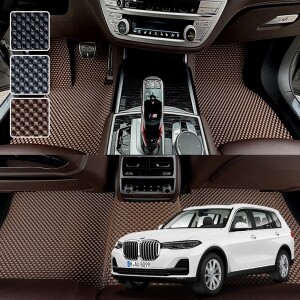 BMW X7 G07 시리즈 전용 3D 엠보싱 차세대 고무매트 1열2열 세트 (2019~)