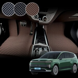 아이오닉9 전용 3D 엠보싱 차세대 고무매트 운전석+조수석 세트