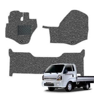 컨셉토디자인 풀확장형 코일매트 봉고3 더블캡 1열2열 세트