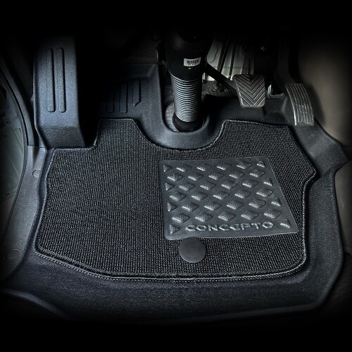 닥쏘오토,닥쏘오토 프리미엄 TPE 3D 카매트 포터 전용 1열 운전석+조수석 세트 (+트랩매트 옵션)