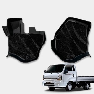 닥쏘오토 프리미엄 TPE 3D 카매트+카페트매트 SET 봉고3 전용 1열 운전석+조수석 세트