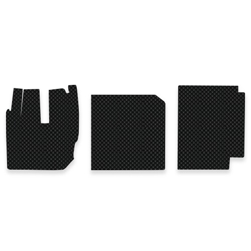 닥쏘오토,파비스 전용 3D 엠보싱 차세대 고무매트 1열 (3p)