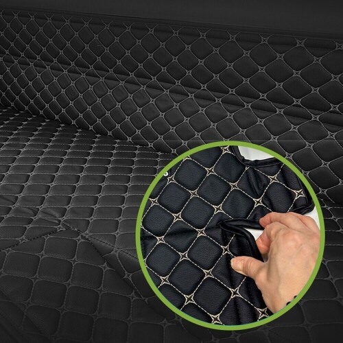 닥쏘오토,컨셉토 가죽 퀼팅 볼보 EX30 전용 등커버 트렁크매트 세트 (2024~)